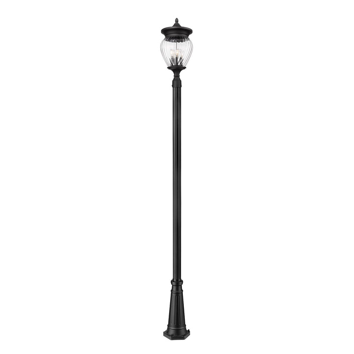 4 Light Outdoor Post Mounted Fixture