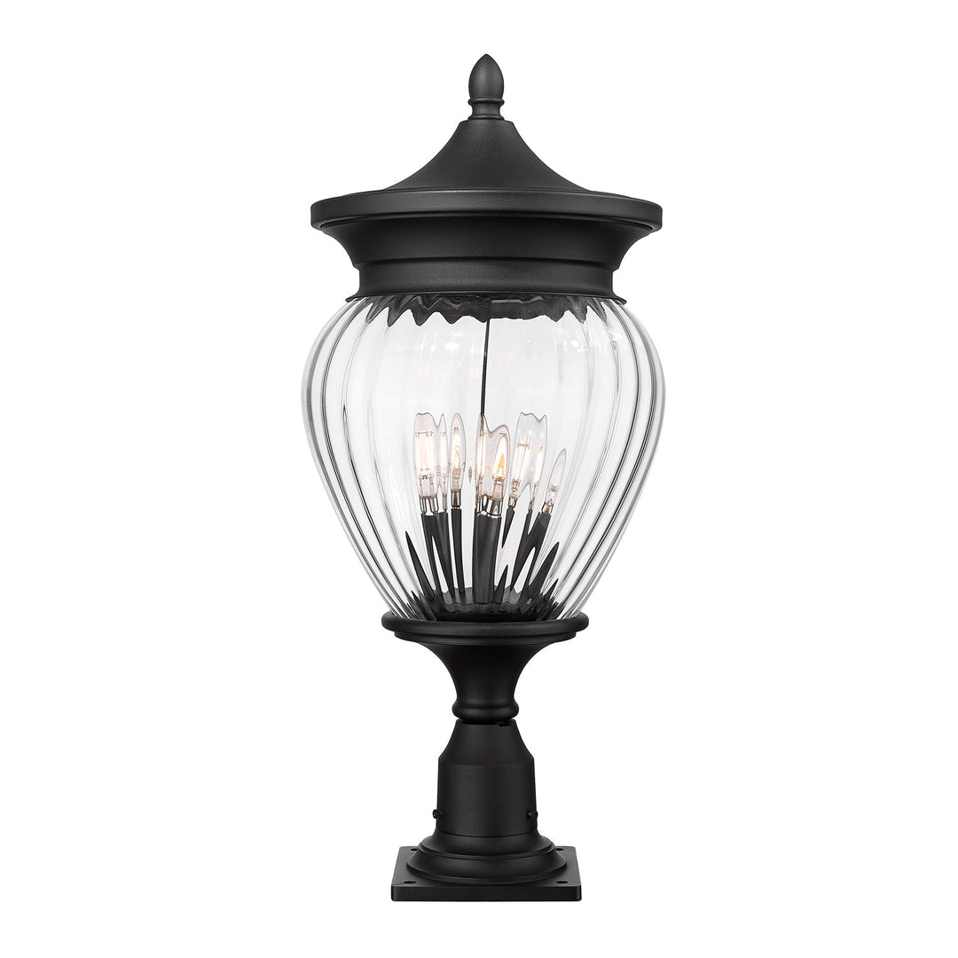 4 Light Outdoor Pier Mounted Fixture by Z-Lite