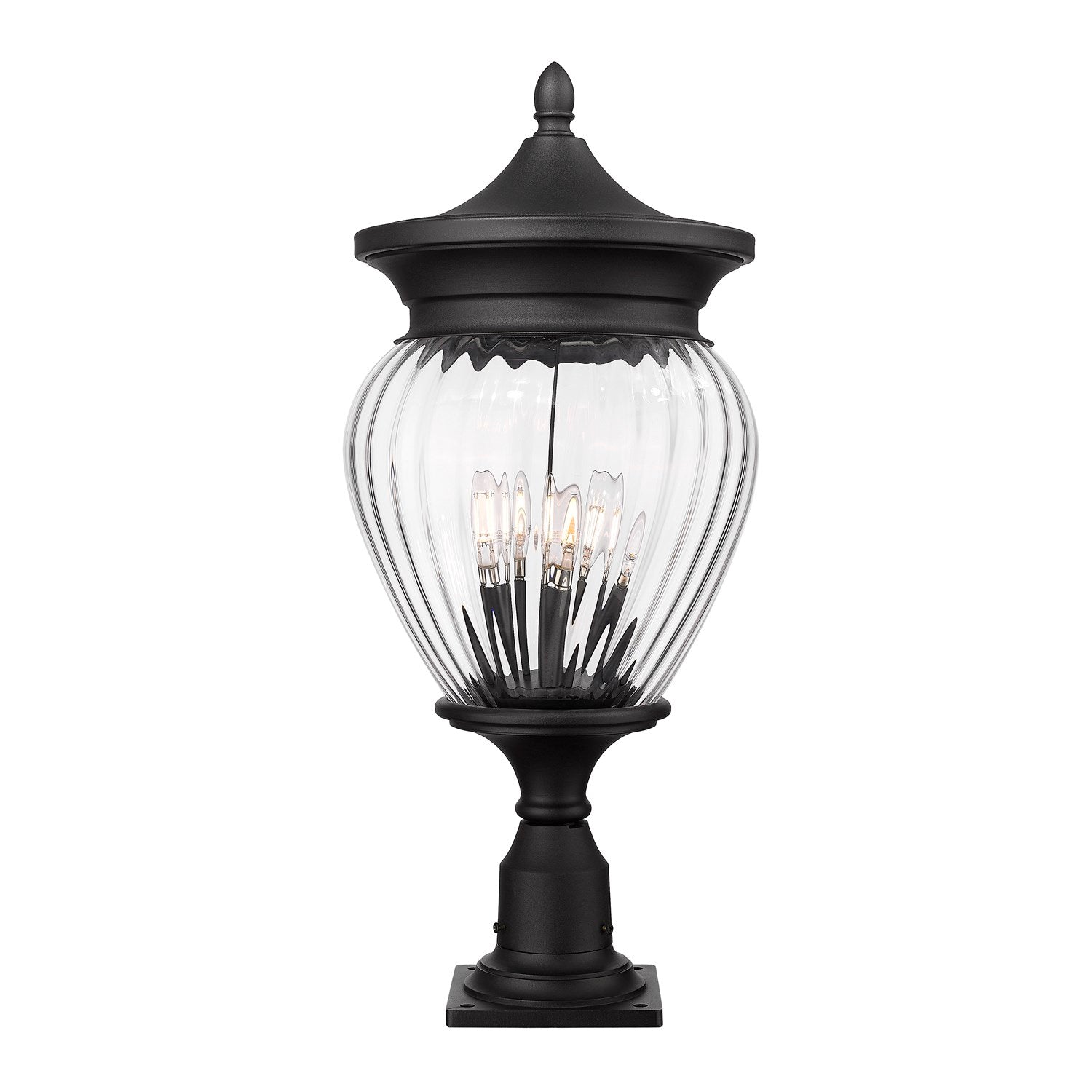 4 Light Outdoor Pier Mounted Fixture by Z-Lite