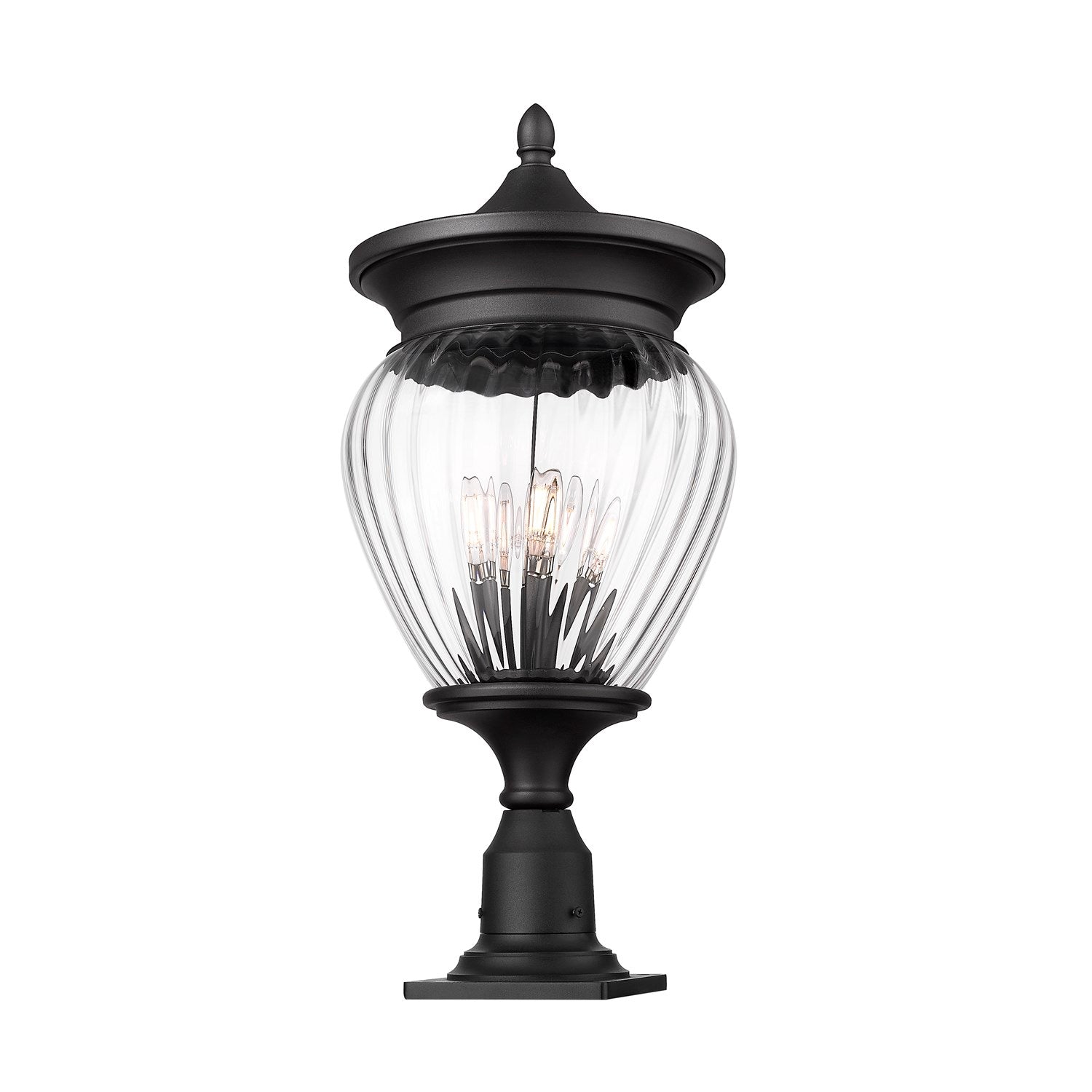 4 Light Outdoor Pier Mounted Fixture