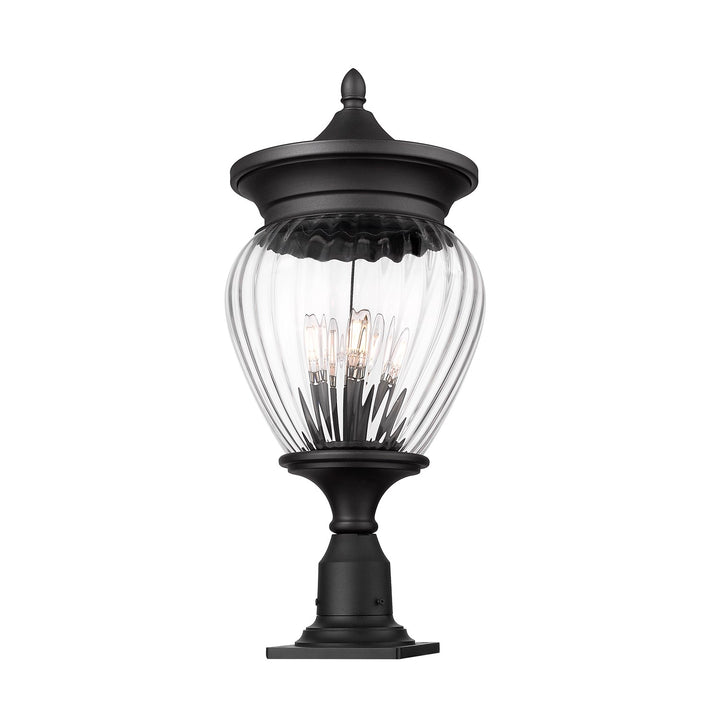 4 Light Outdoor Pier Mounted Fixture