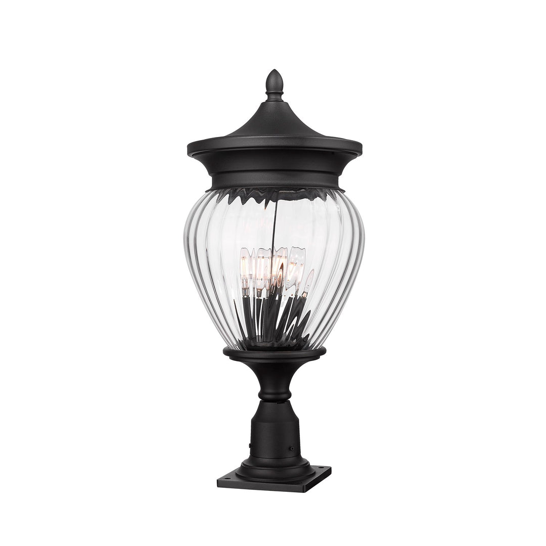 4 Light Outdoor Pier Mounted Fixture
