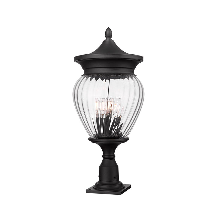4 Light Outdoor Pier Mounted Fixture