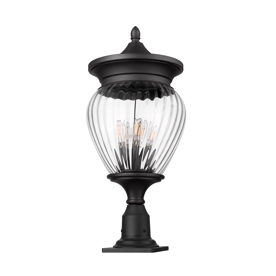 4 Light Outdoor Pier Mounted Fixture