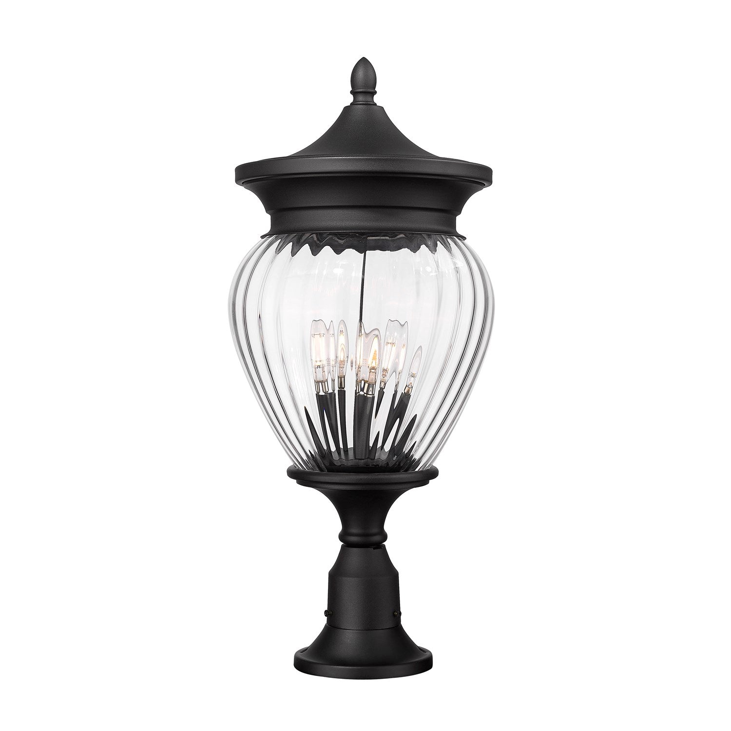 4 Light Outdoor Pier Mounted Fixture by Z-Lite