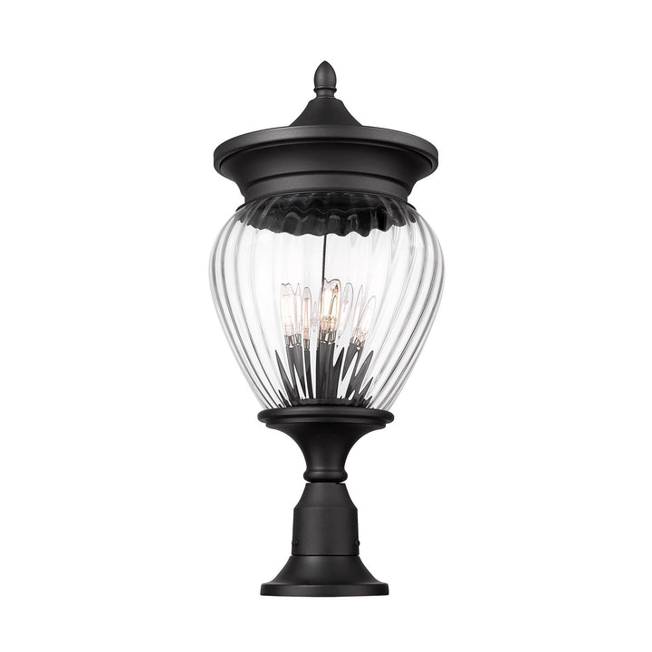 4 Light Outdoor Pier Mounted Fixture