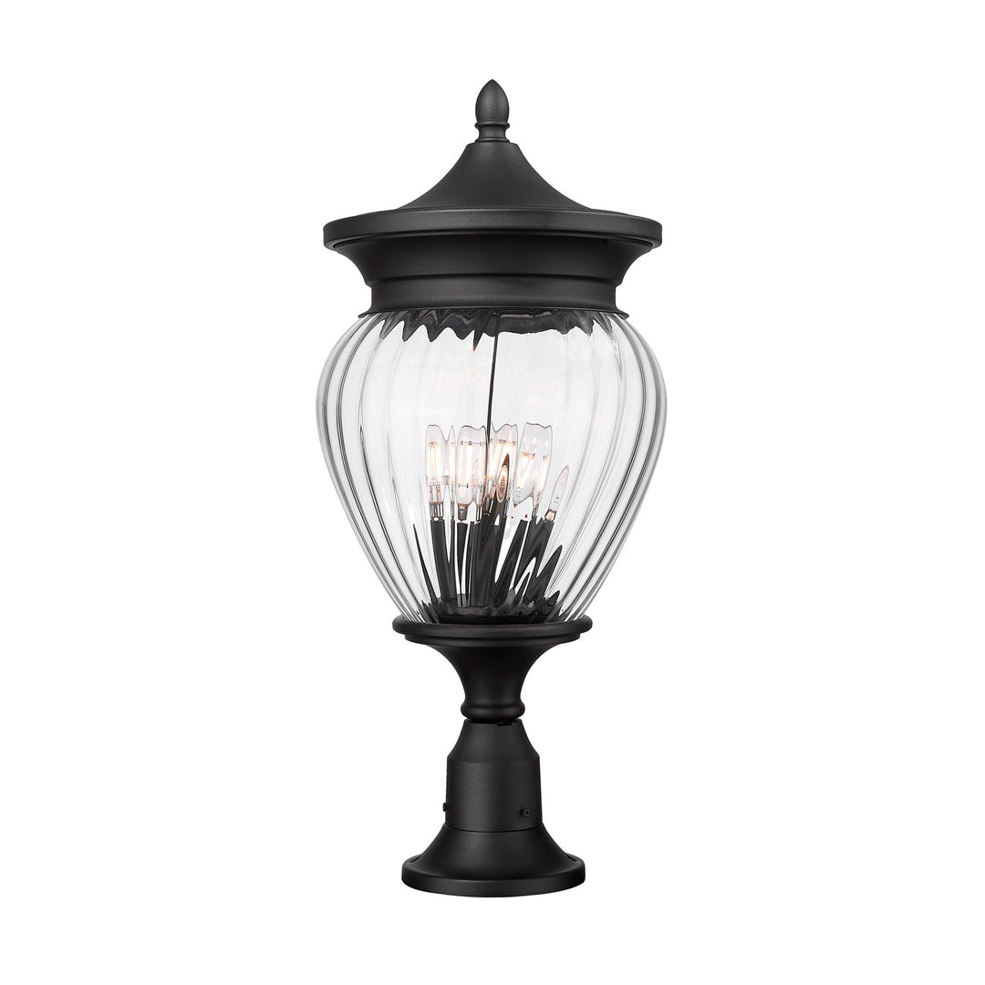 4 Light Outdoor Pier Mounted Fixture