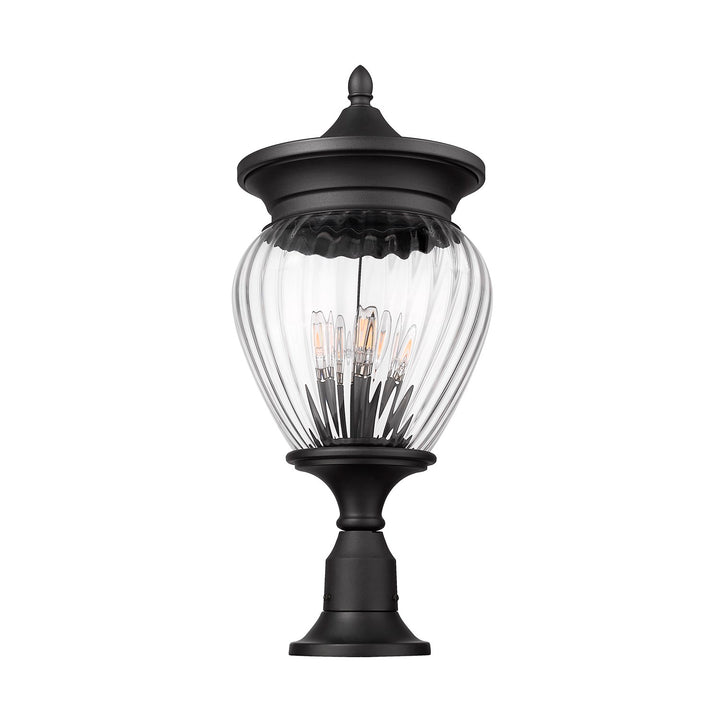 4 Light Outdoor Pier Mounted Fixture