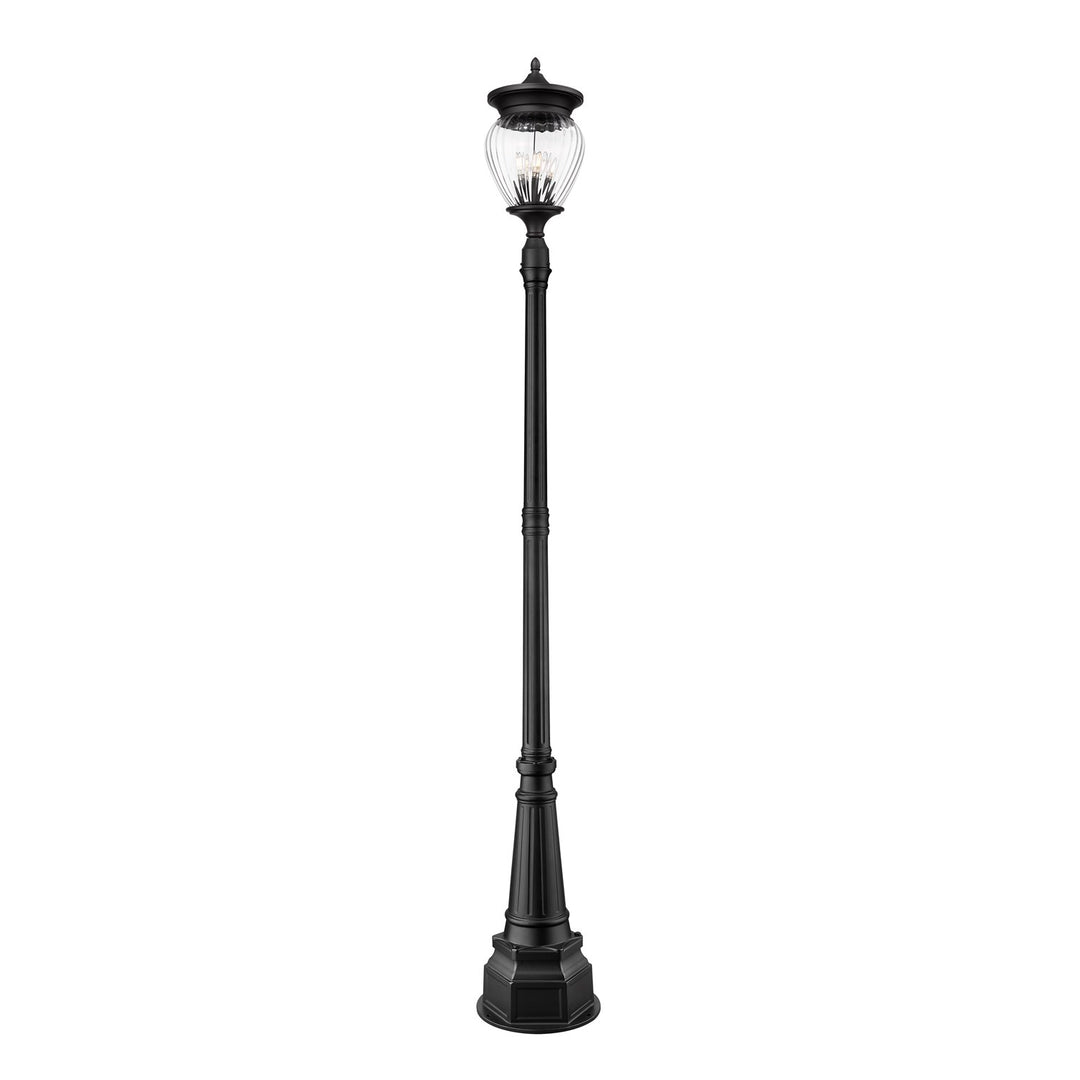 4 Light Outdoor Post Mounted Fixture