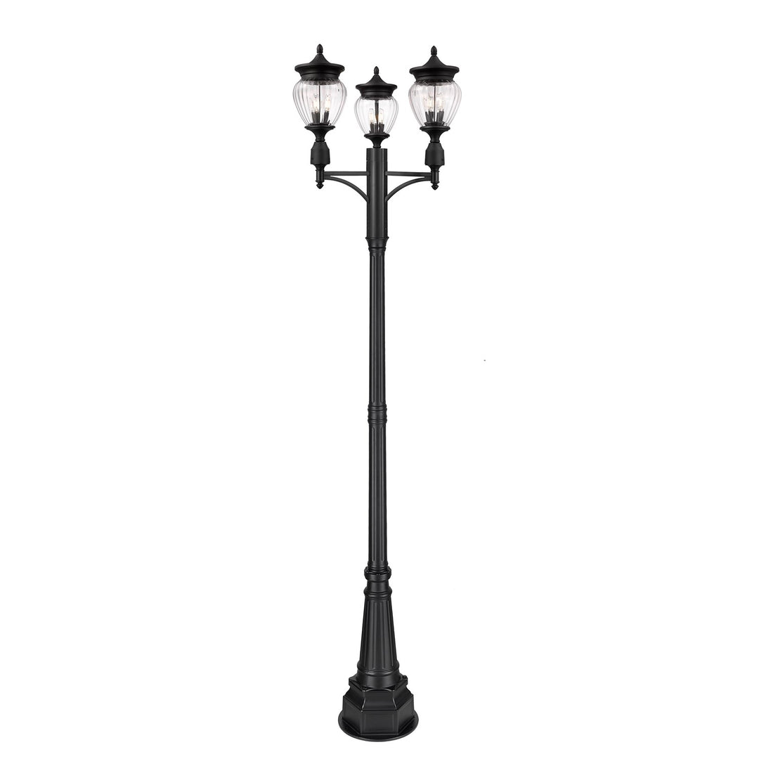 3 Light Outdoor Post Mounted Fixture