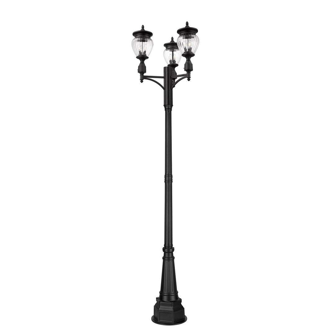 3 Light Outdoor Post Mounted Fixture