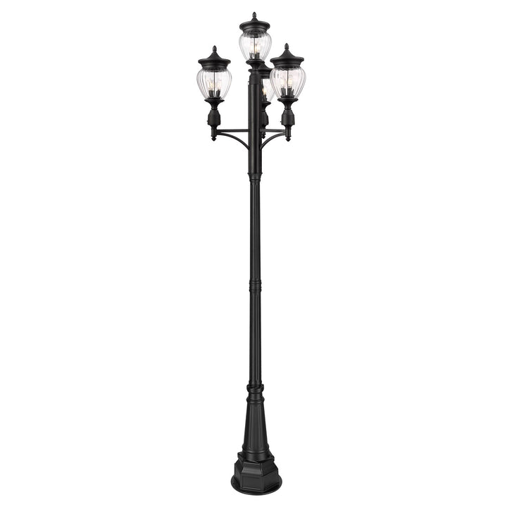 3 Light Outdoor Post Mounted Fixture by Z-Lite
