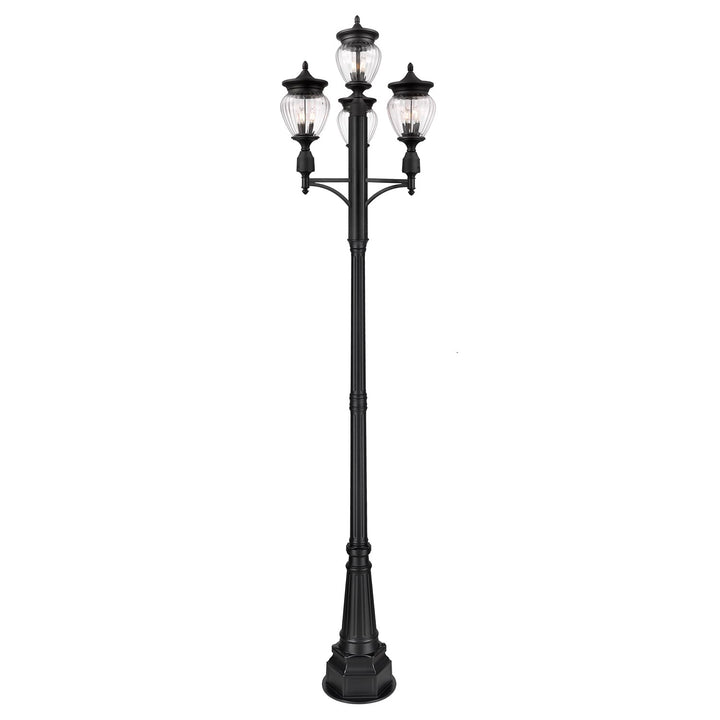 3 Light Outdoor Post Mounted Fixture