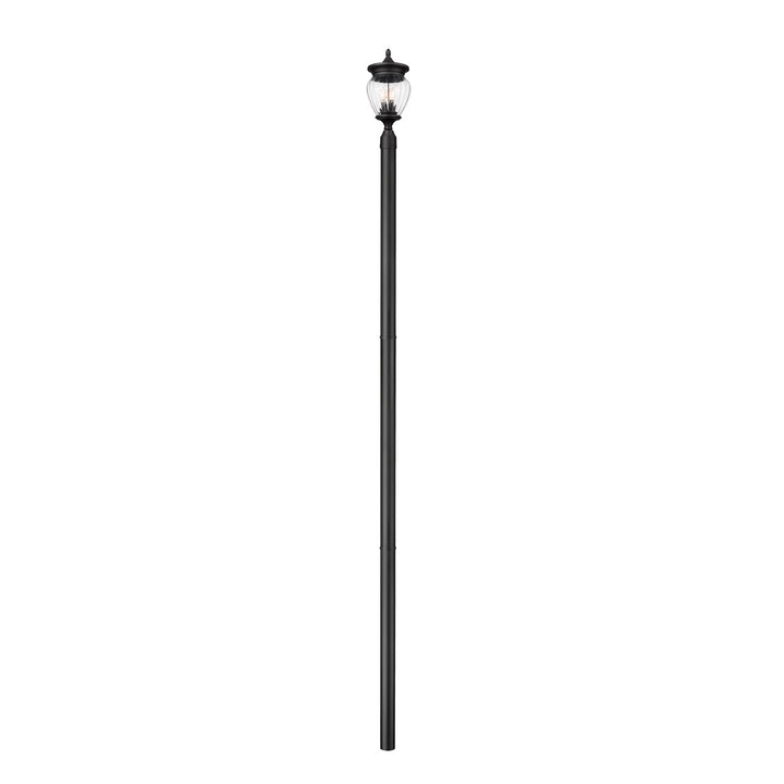 3 Light Outdoor Post Mounted Fixture by Z-Lite