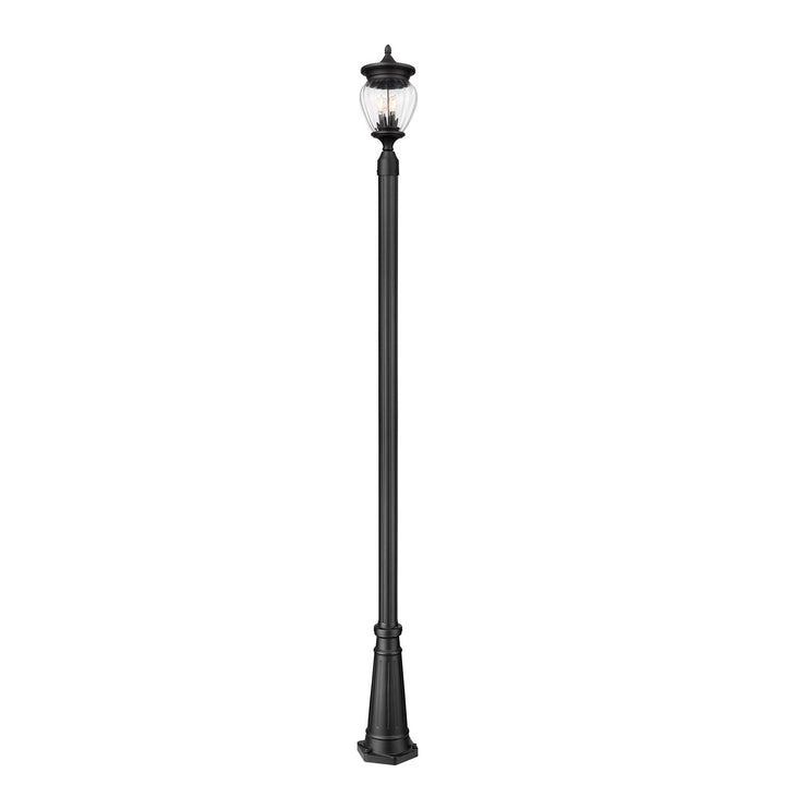 3 Light Outdoor Post Mounted Fixture by Z-Lite