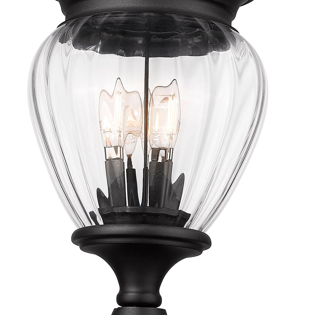 3 Light Outdoor Post Mounted Fixture