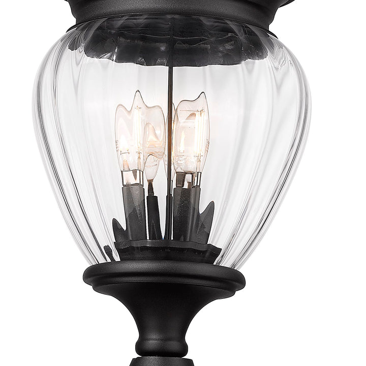 3 Light Outdoor Post Mounted Fixture