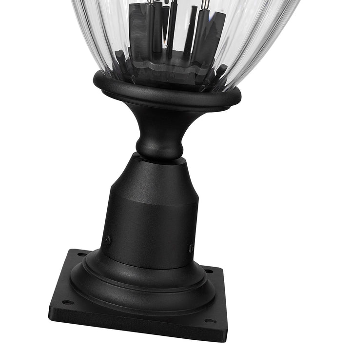 3 Light Outdoor Pier Mounted Fixture