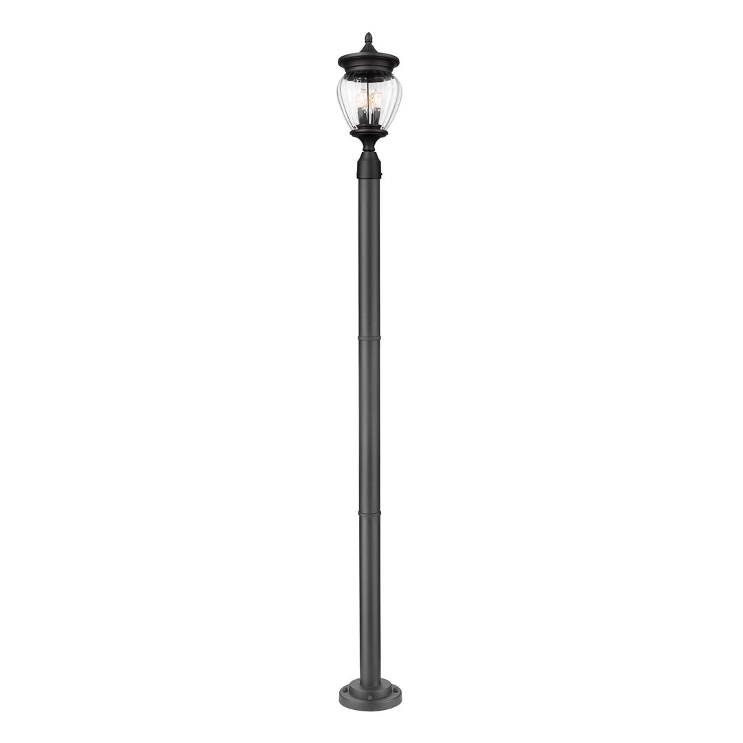 3 Light Outdoor Post Mounted Fixture by Z-Lite