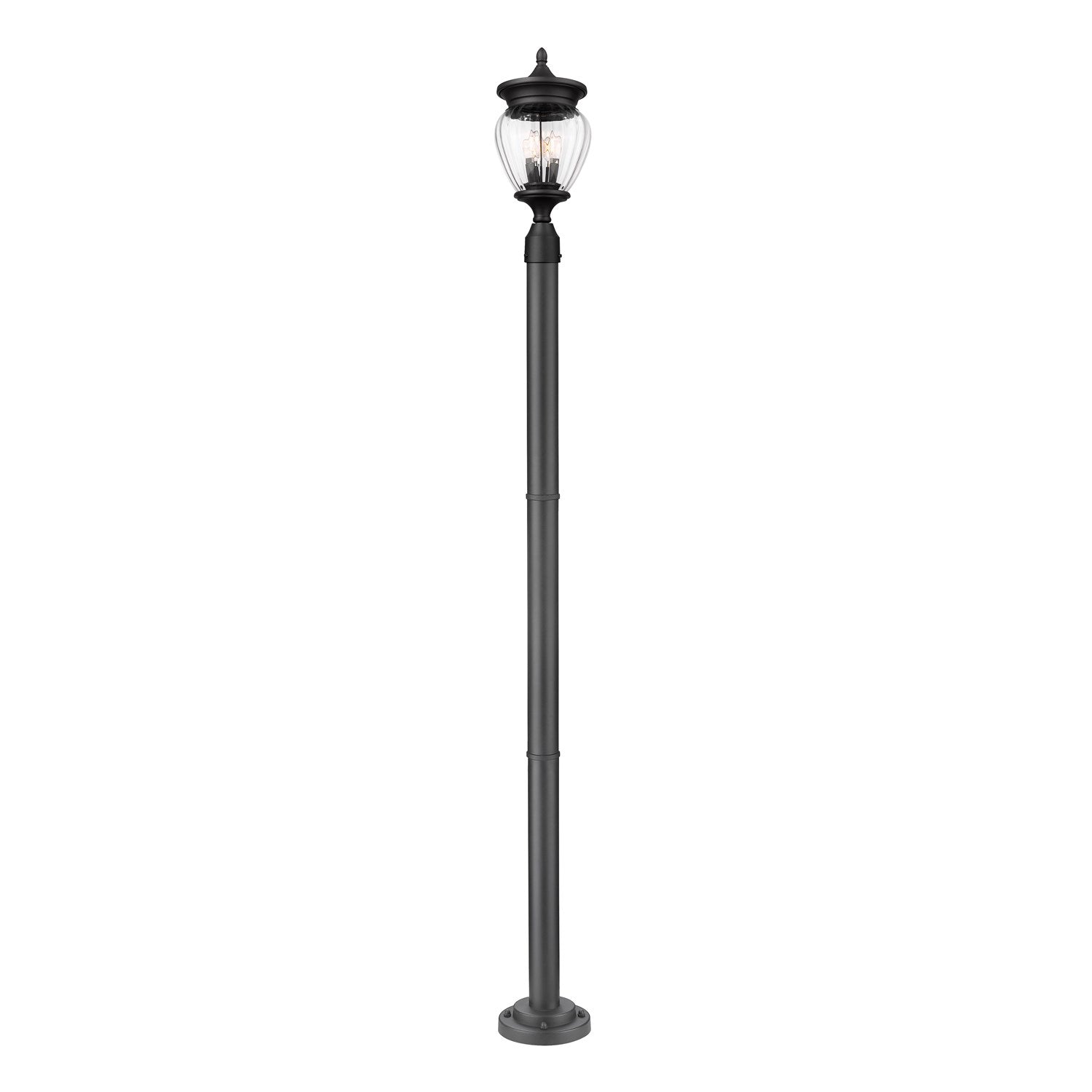3 Light Outdoor Post Mounted Fixture by Z-Lite