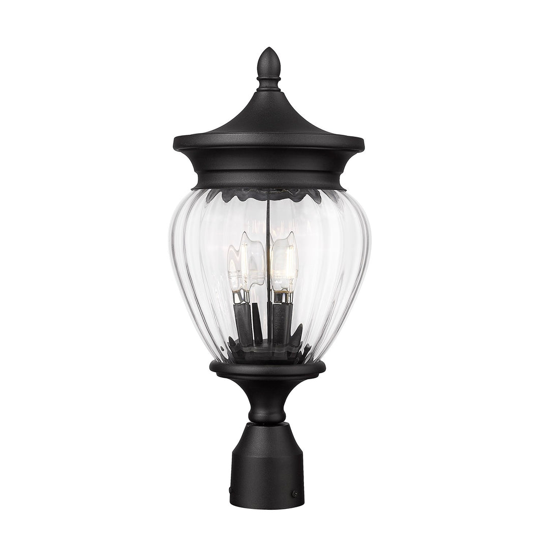 3 Light Outdoor Post Mount Fixture by Z-Lite