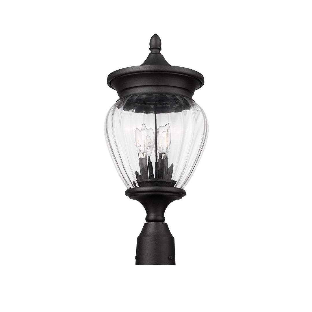 3 Light Outdoor Post Mount Fixture