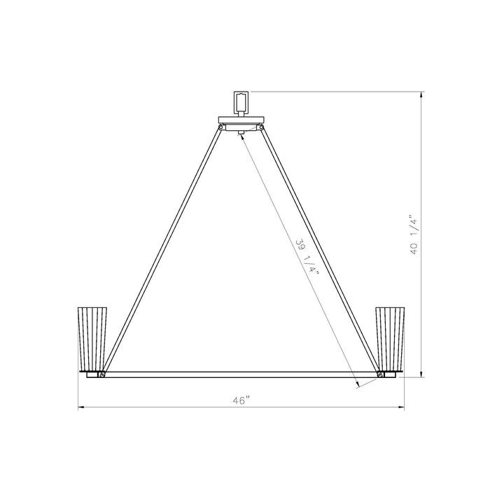 10 Light Chandelier