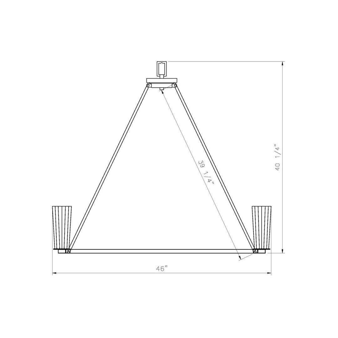 10 Light Chandelier