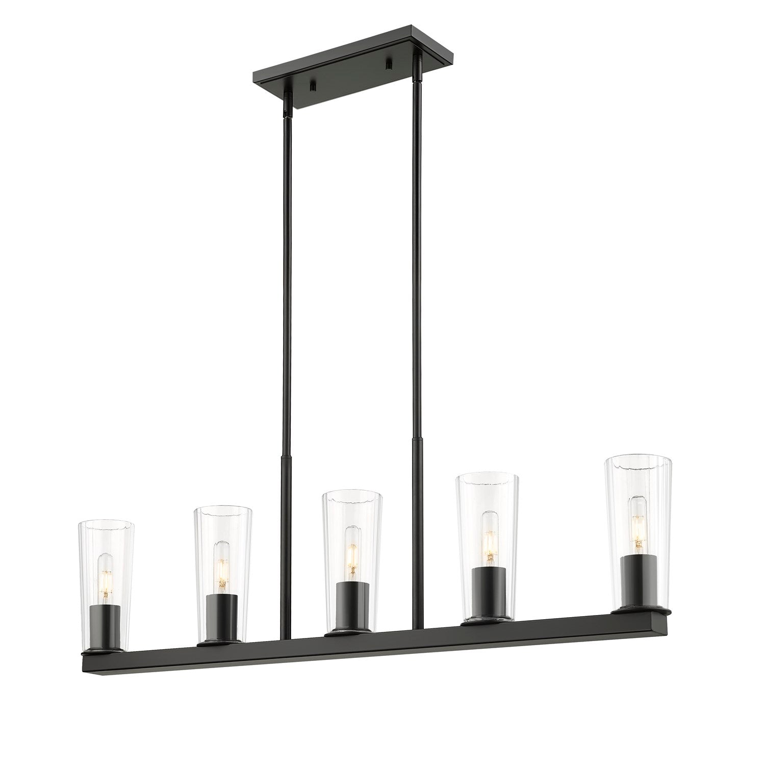 5 Light Linear Chandelier