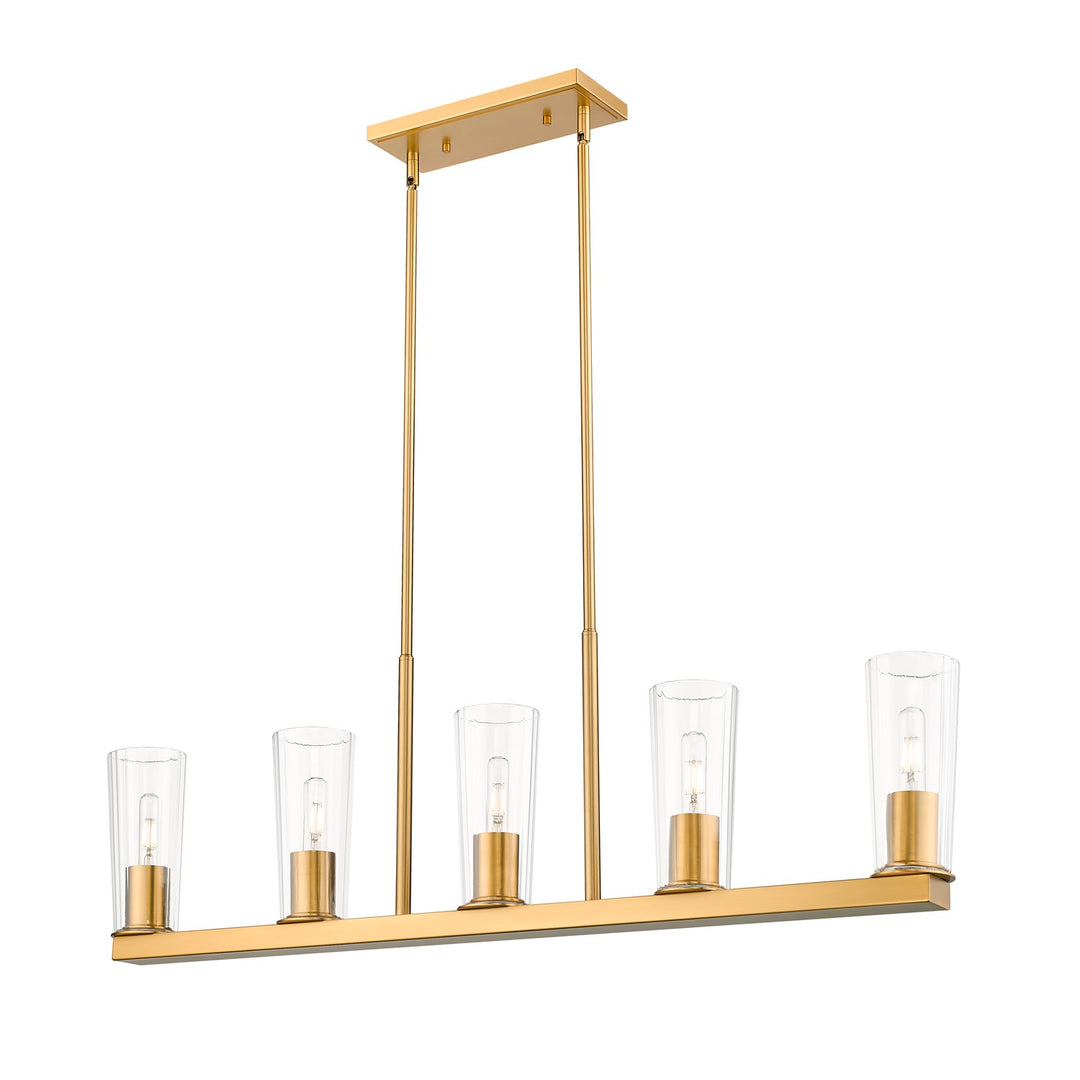 5 Light Linear Chandelier