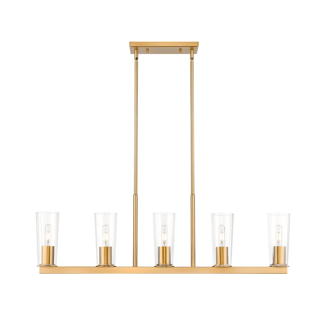 5 Light Linear Chandelier