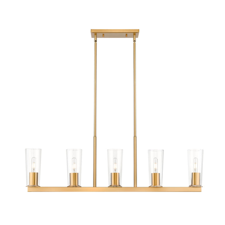 5 Light Linear Chandelier