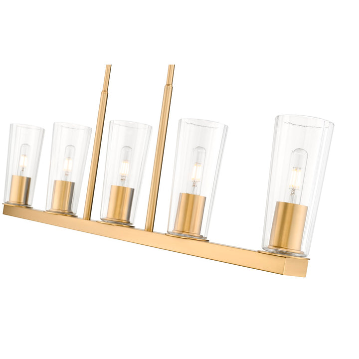 5 Light Linear Chandelier