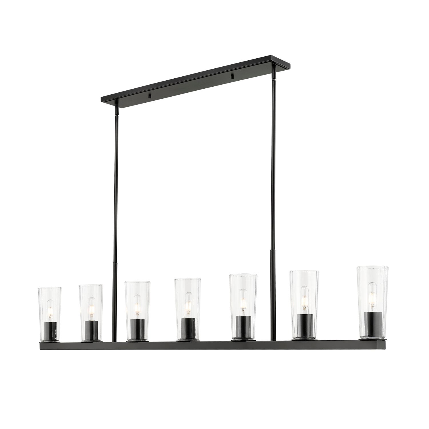 7 Light Linear Chandelier by Z-Lite