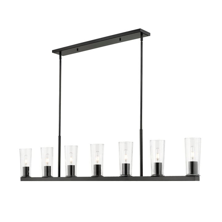 7 Light Linear Chandelier by Z-Lite