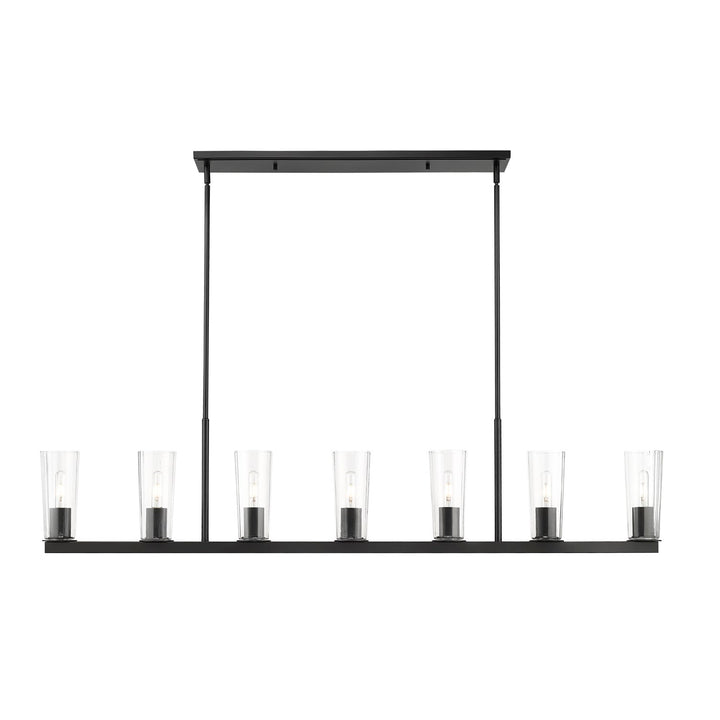 7 Light Linear Chandelier