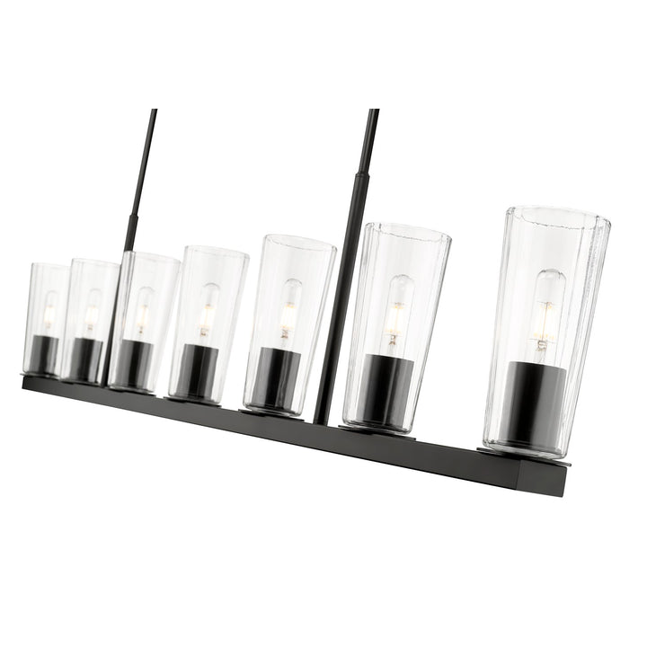 7 Light Linear Chandelier