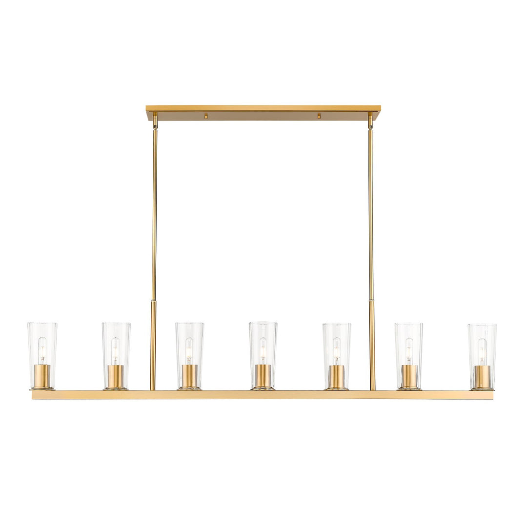 7 Light Linear Chandelier