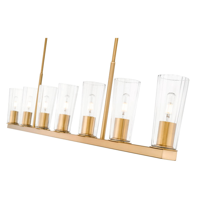 7 Light Linear Chandelier