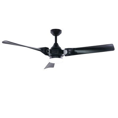 52 in. LED Ceiling Fan Black with Chrome by Vaxcel International