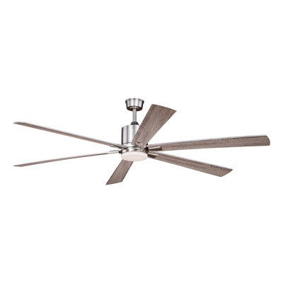 72 in. LED Ceiling Fan Satin Nickel by Vaxcel International