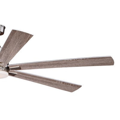 72 in. LED Ceiling Fan Satin Nickel