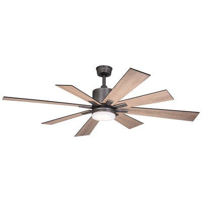 LED 60 in. Ceiling Fan Dark Nickel by Vaxcel International