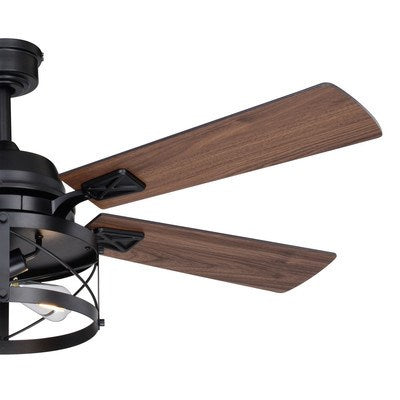52-in. Ceiling Fan Black