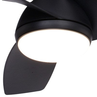 52-in. Ceiling Fan Black