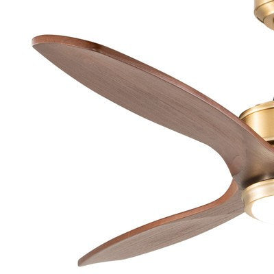 52-in. Ceiling Fan Satin Brass
