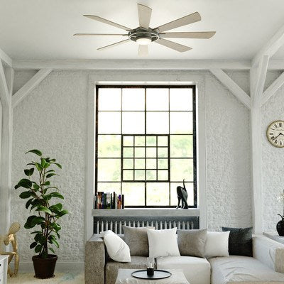 68-in. LED Ceiling Fan Slate Gray