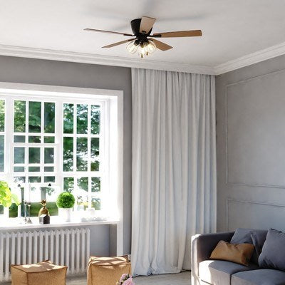 52-in Ceiling Fan Black