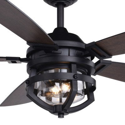 54-in Ceiling Fan Matte Black