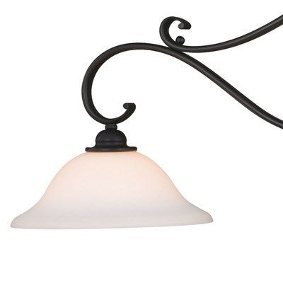 3 Light Linear Chandelier Oil Rubbed Bronze